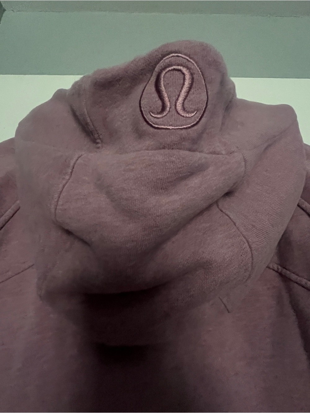 lululemon athletica Mauve Zip-Up Hoodie- Sz 10 - Picture 6 of 6